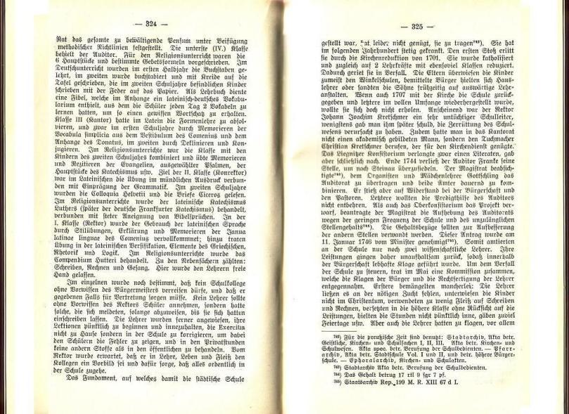 Konrad Klose, Geschichte der Stadt Lüben, Verlag Kühn Lüben, 1924, S. 324/325