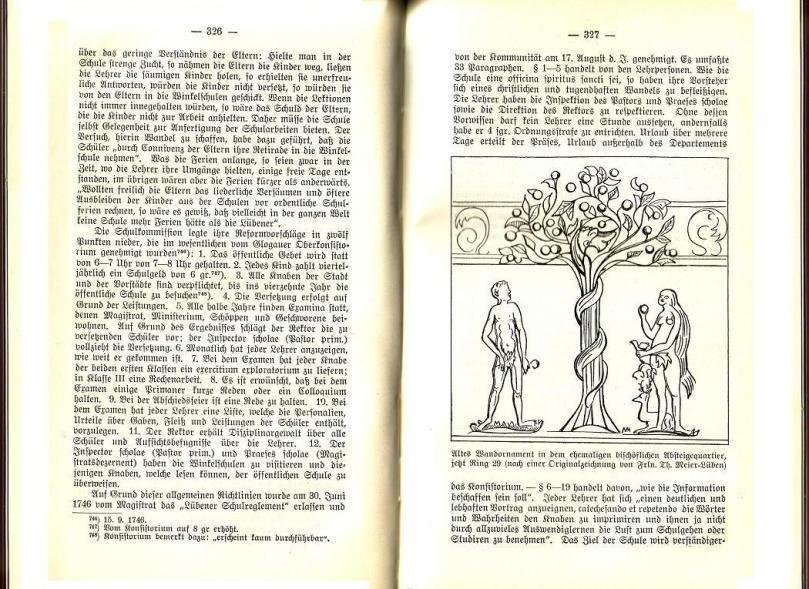 Konrad Klose, Geschichte der Stadt Lüben, Verlag Kühn Lüben, 1924, S. 326/327