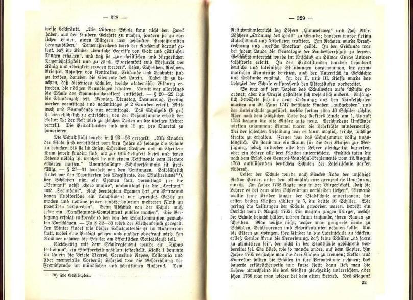 Konrad Klose, Geschichte der Stadt Lüben, Verlag Kühn Lüben, 1924, S. 328/329