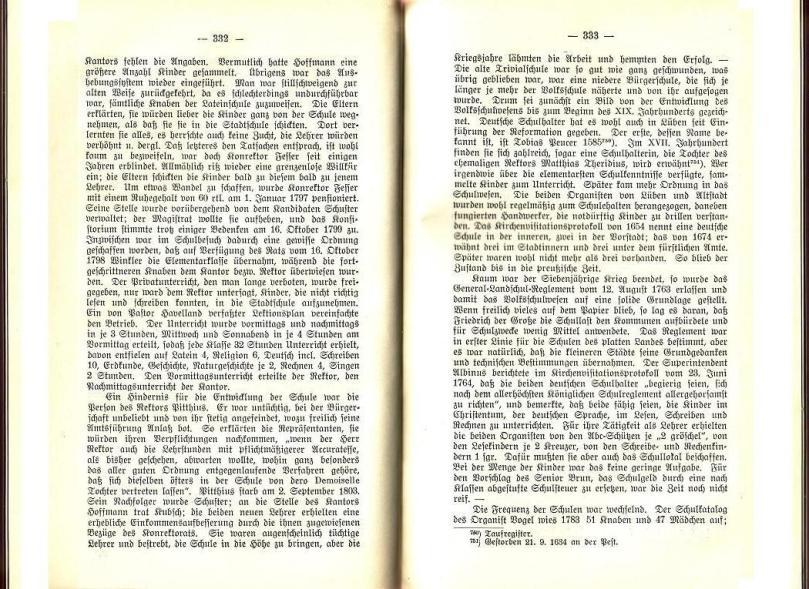 Konrad Klose, Geschichte der Stadt Lüben, Verlag Kühn Lüben, 1924, S. 332/333