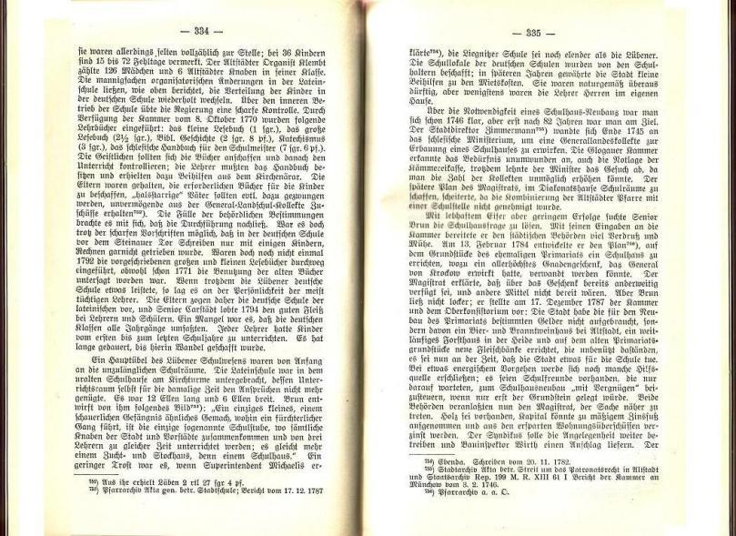 Konrad Klose, Geschichte der Stadt Lüben, Verlag Kühn Lüben, 1924, S. 334/335