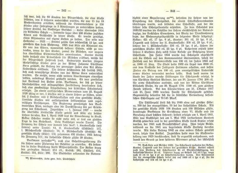 Konrad Klose, Geschichte der Stadt Lüben, Verlag Kühn Lüben, 1924, S. 342/343