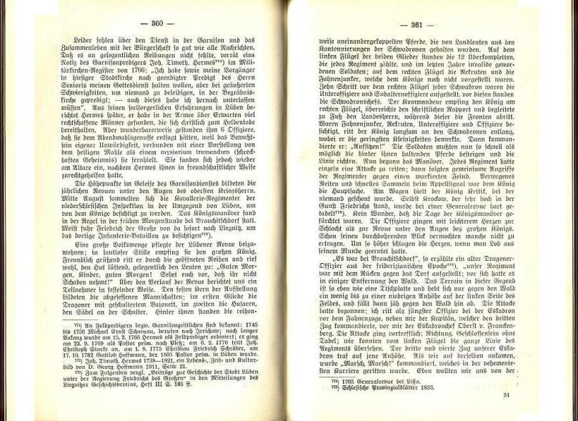 Konrad Klose, Geschichte der Stadt Lüben, Verlag Kühn Lüben, 1924, S. 360/361