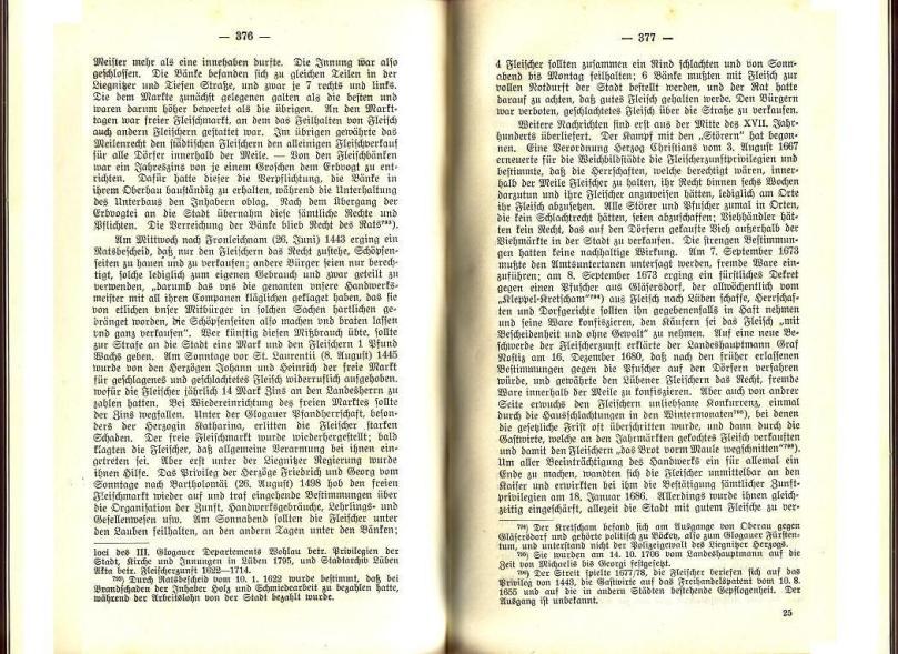 Konrad Klose, Geschichte der Stadt Lüben, Verlag Kühn Lüben, 1924, S. 376/377