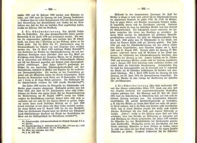 Konrad Klose, Geschichte der Stadt Lüben, Verlag Kühn Lüben, 1924, S. 384/385