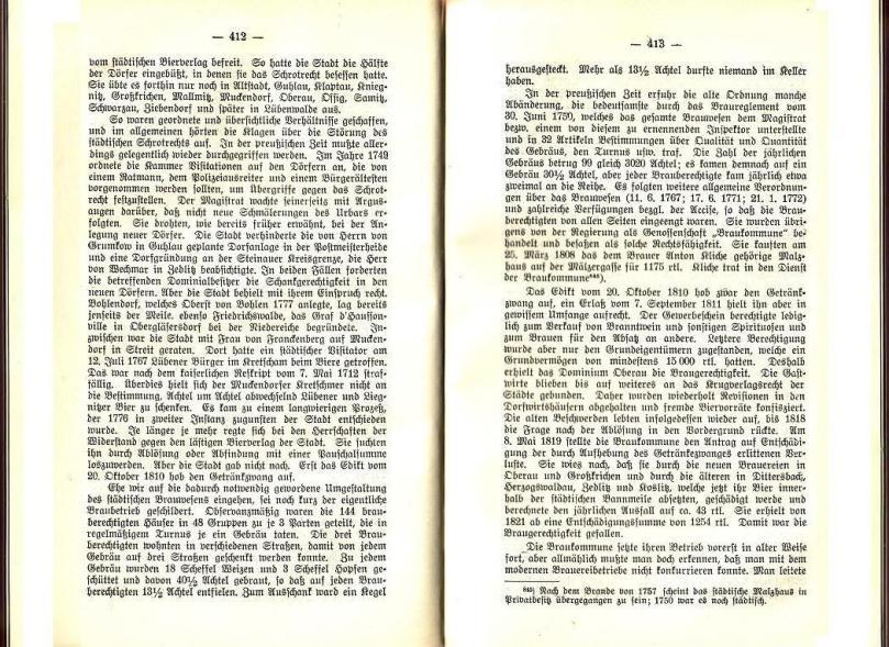 Konrad Klose, Geschichte der Stadt Lüben, Verlag Kühn Lüben, 1924, S. 412/413