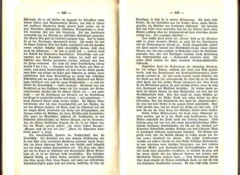 Konrad Klose, Geschichte der Stadt Lüben, Verlag Kühn Lüben, 1924, S. 448/449