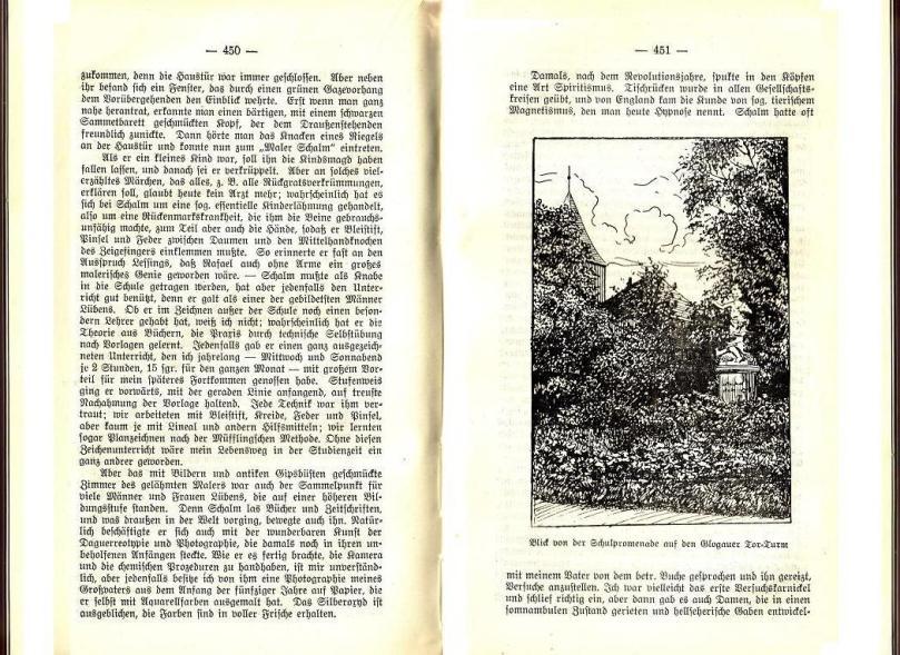 Konrad Klose, Geschichte der Stadt Lüben, Verlag Kühn Lüben, 1924, S. 450/451