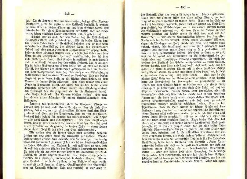 Konrad Klose, Geschichte der Stadt Lüben, Verlag Kühn Lüben, 1924, S. 452/453