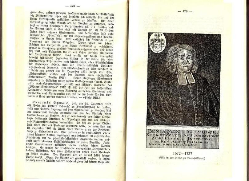 Konrad Klose, Geschichte der Stadt Lüben, Verlag Kühn Lüben, 1924, S. 478/479