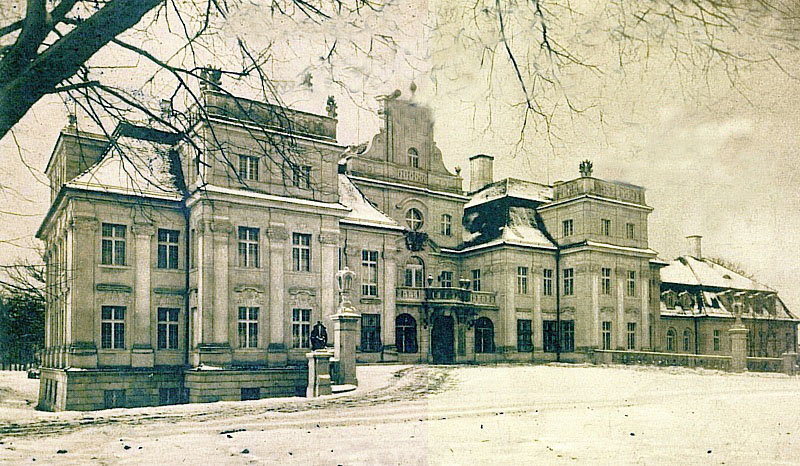 Schloss Brauchitschdorf im Winter