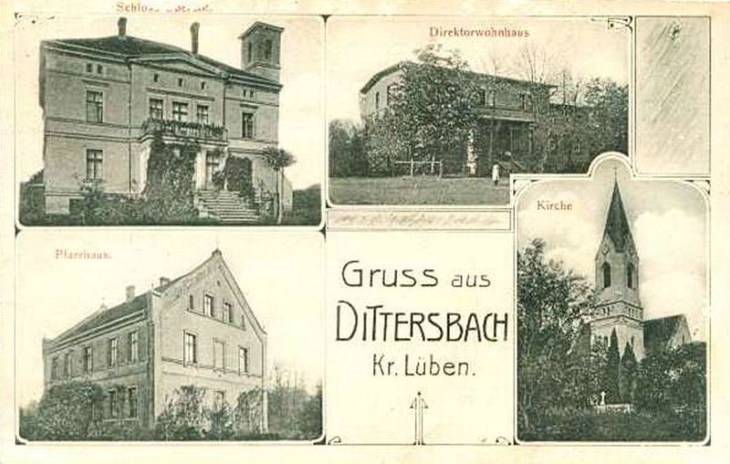 Schloss Oberhof, Direktorwohnhaus, Pfarrhaus, Evangelische Kirche