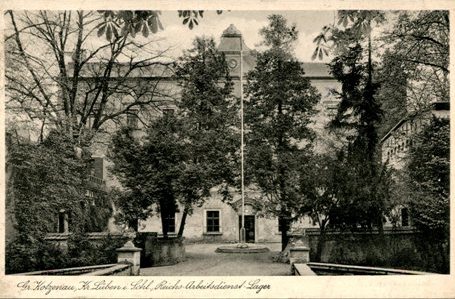 Postkarte aus dem RAD-Lager Großkotzenau vom 22.4.1942