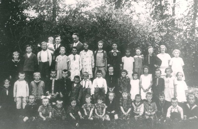 Volksschule Groß Kotzenau Sand 1929