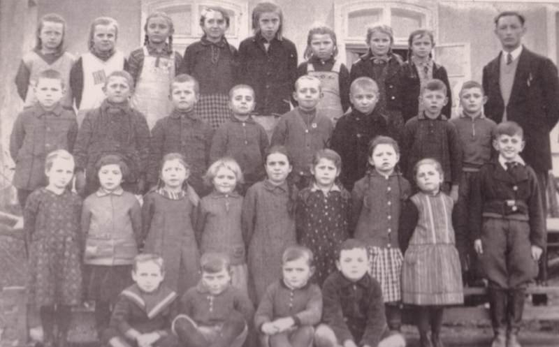 Volksschule Groß Kotzenau Sand 1930