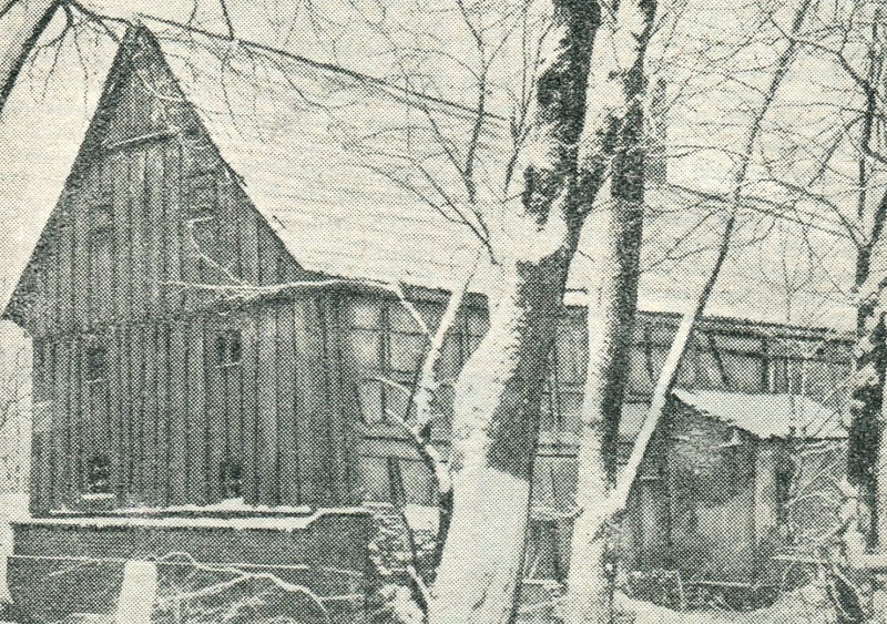 Wassermühle Kaltwasser, 1939 abgerissen