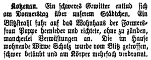 Lähner Anzeiger vom 14.7.1908