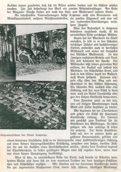 Beilage zum Kotzenauer Stadtblatt vom 24.8.1935, Seite 9