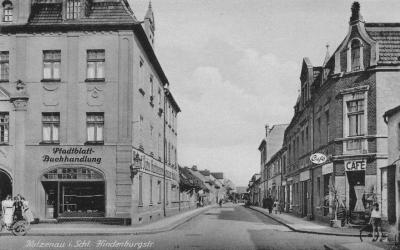 Blick in die Hindenburgstraße