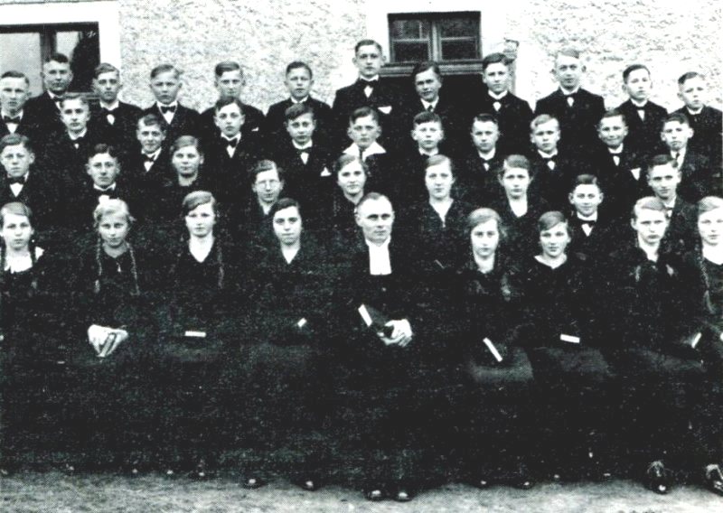 Konfirmation in Kriegheide 1936