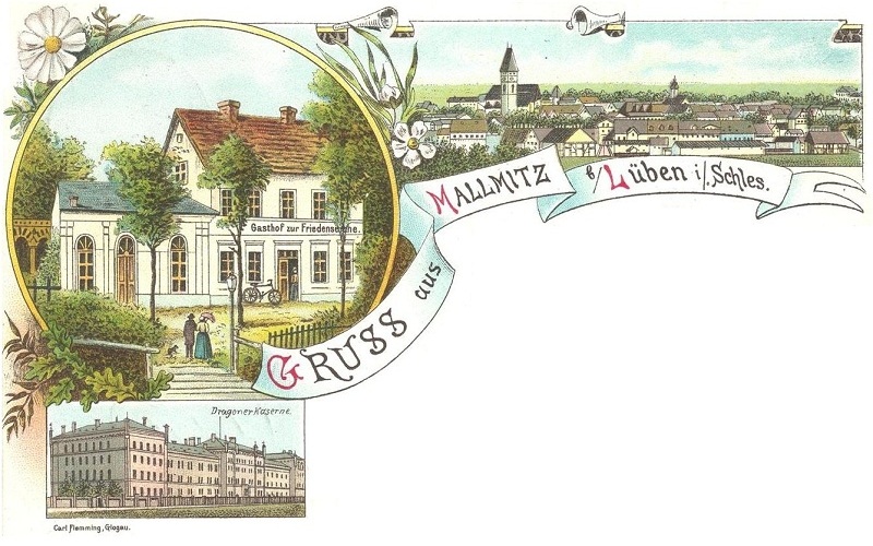 Mallmitz bei  Lüben um 1900