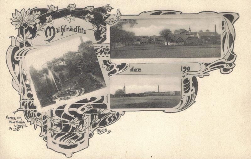 Mühlrädlitz 1908