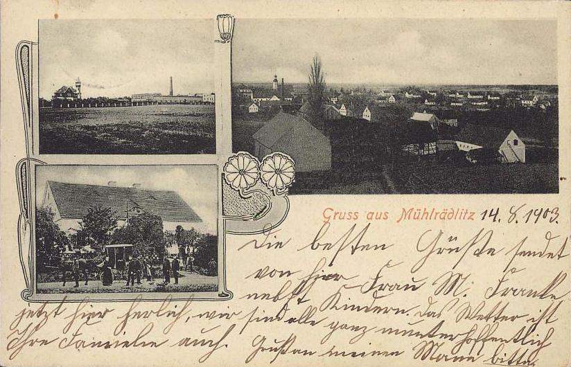 Mühlrädlitz 1903