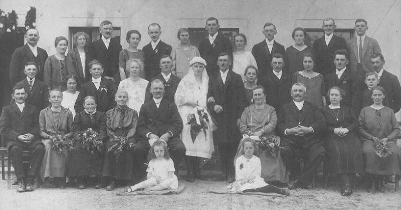 Hochzeit von Fritz und Emma Rothe