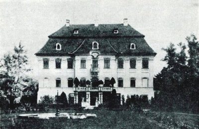 Schloss des Grafen Ballestrem vor dem Umbau 1901