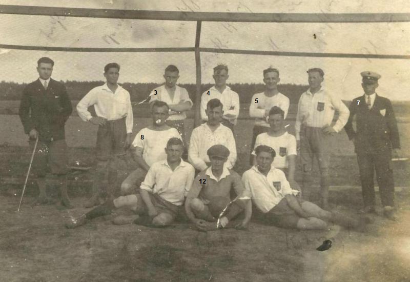 Fußballmannschaft Queißen 1930