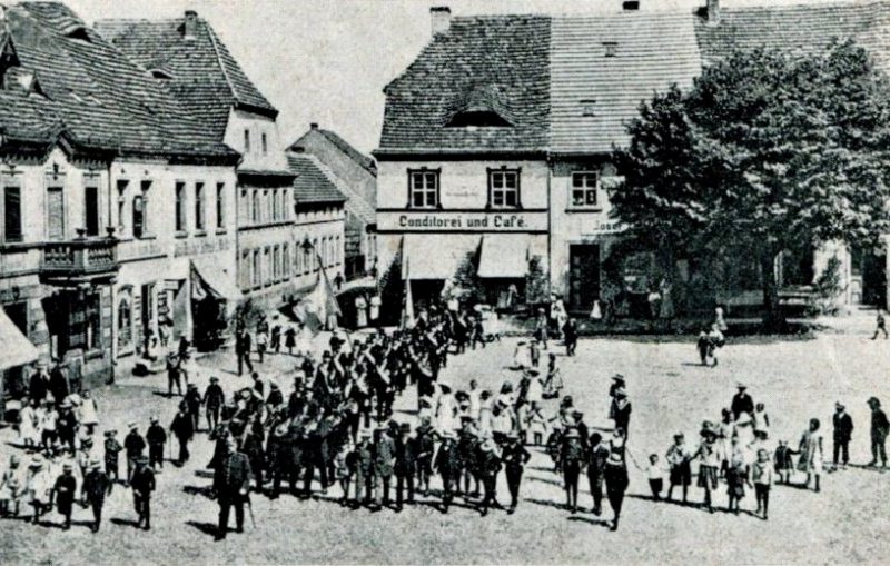 Schützenfest in Raudten zur Kaiserszeit