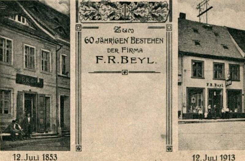 60 Jahre Firma Beyl in Raudten, 1853-1913