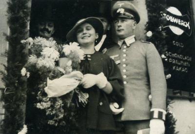 Nach Eheschließung von Willi Sauer und Hertha geb. Vetterlein am 26. Sept. 1936 vor dem Standesamt