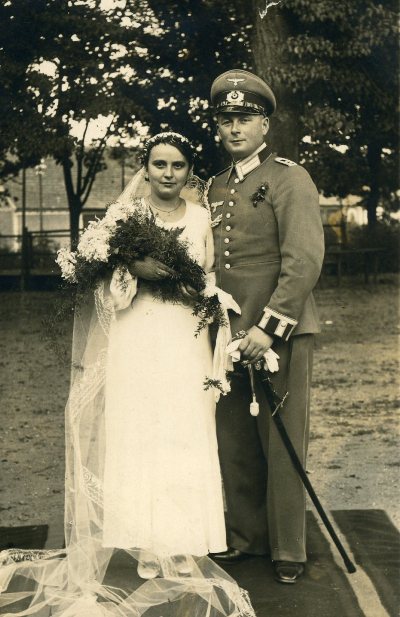Hochzeit von Hertha Vetterlein 1936