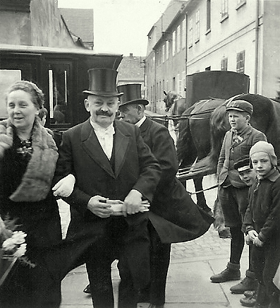 Silberhochzeit von Emma und Max Vetterlein um 1935