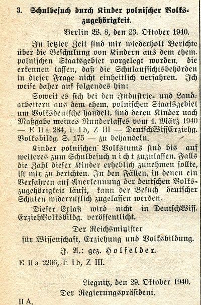 Amtliches Schulblatt für den Regierungsbezirk Liegnitz 21/1940 S. 109