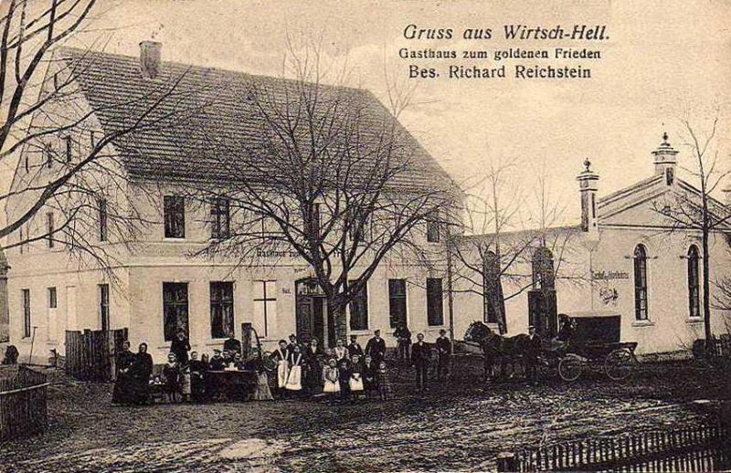 Würtsch-Helle: Gasthaus zum goldenen Frieden. Besitzer Richard Reichstein