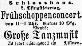 Anzeige im Lübener Stadtblatt vom 4.6.1892