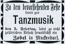 Anzeigen aus dem Lübener Stadtblatt vom 4. Juni 1892